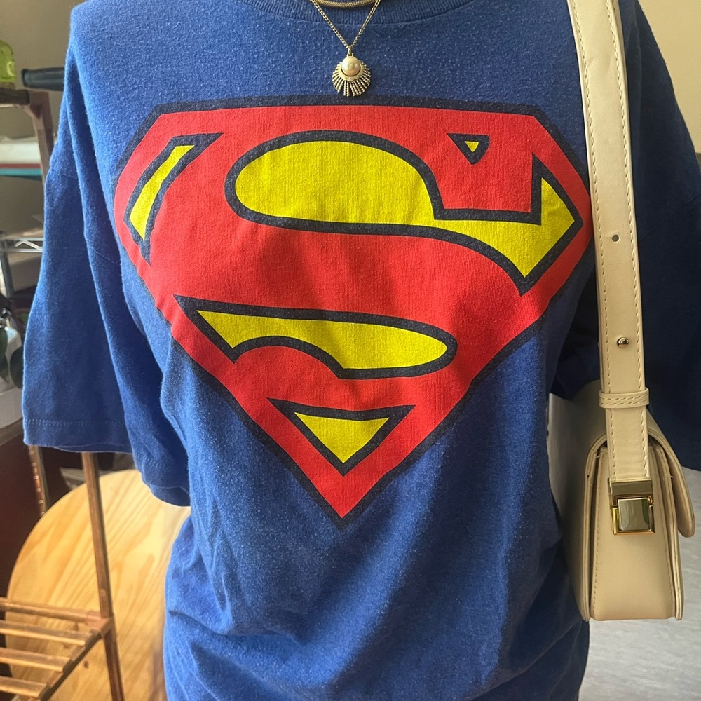 Superman Logo Blue T-Shirt